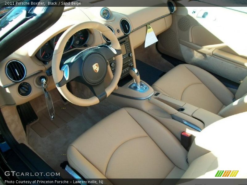  2011 Boxster  Sand Beige Interior