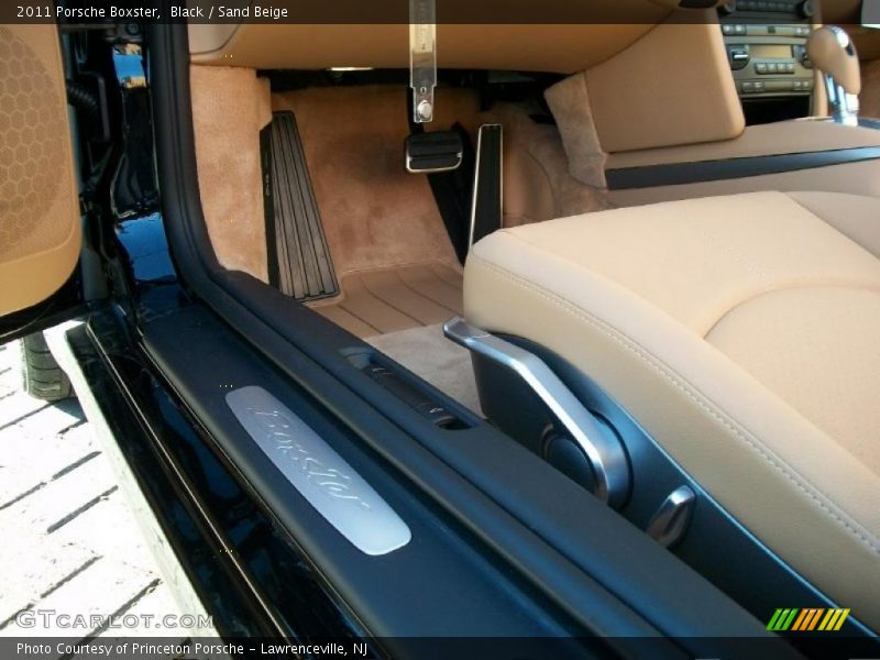 Controls of 2011 Boxster 