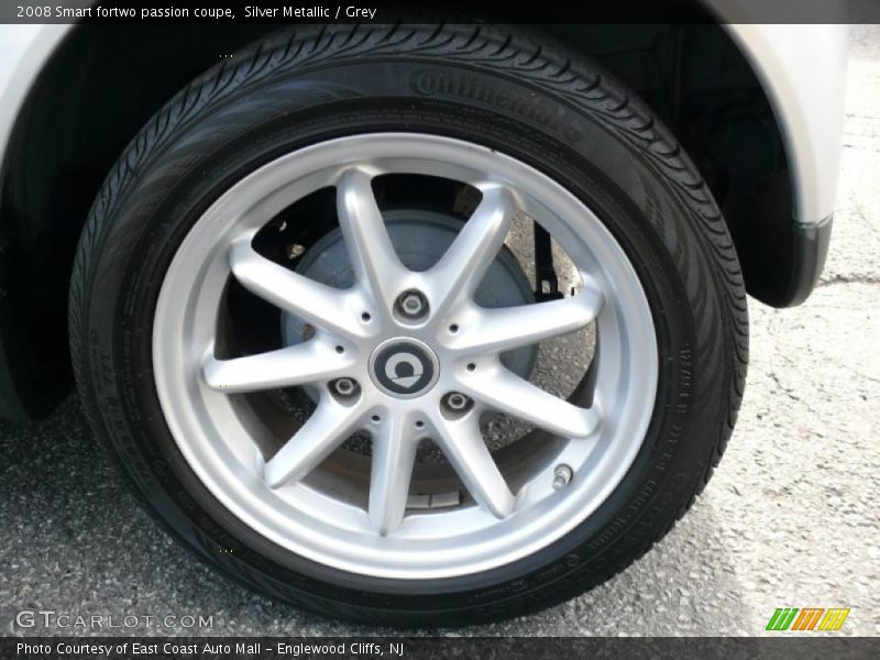 Silver Metallic / Grey 2008 Smart fortwo passion coupe