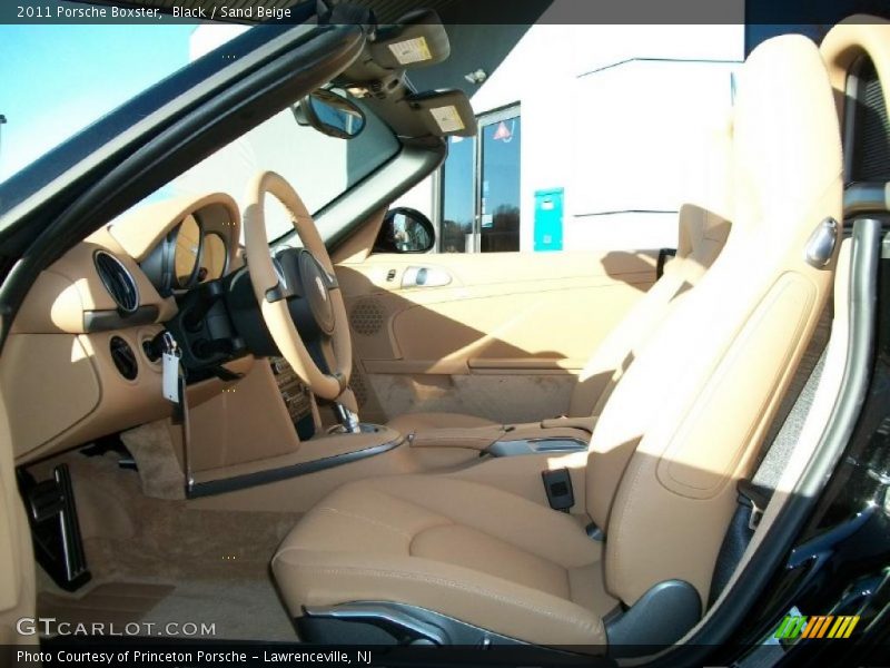 Black / Sand Beige 2011 Porsche Boxster
