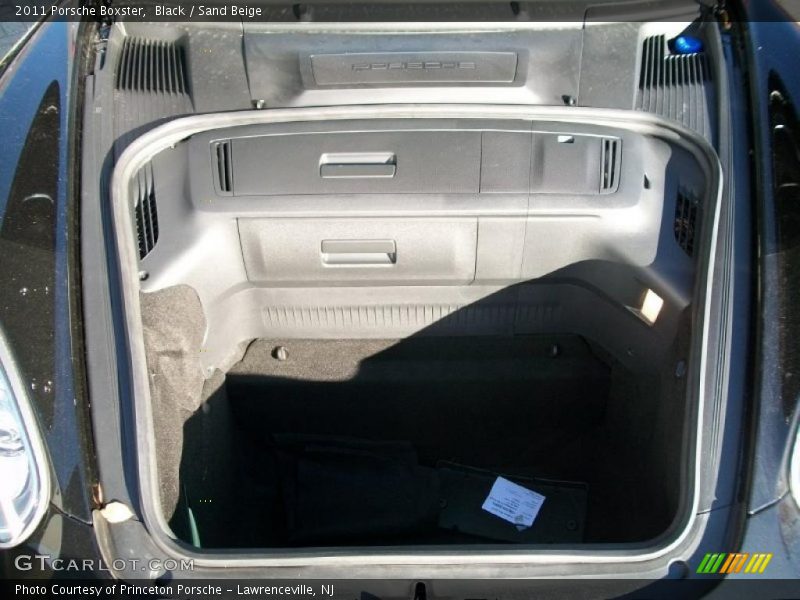  2011 Boxster  Trunk