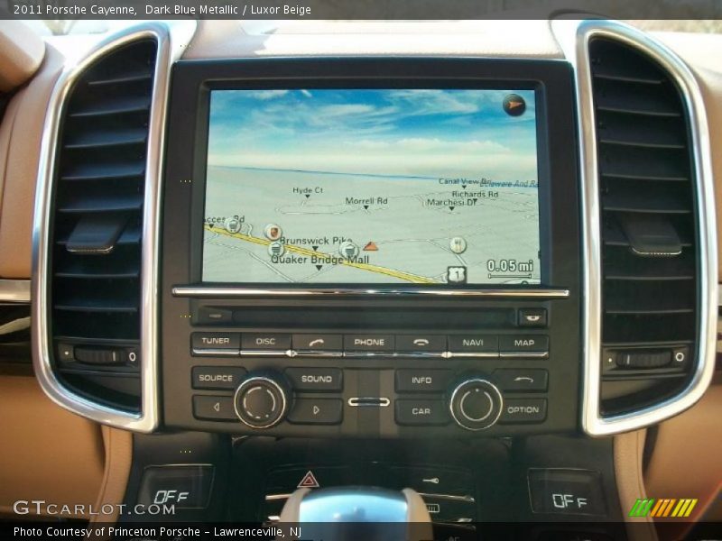 Navigation of 2011 Cayenne 