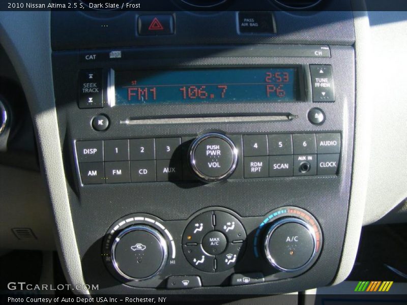 Dark Slate / Frost 2010 Nissan Altima 2.5 S