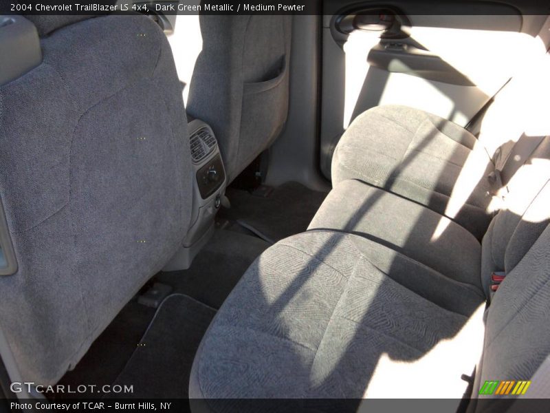 Dark Green Metallic / Medium Pewter 2004 Chevrolet TrailBlazer LS 4x4