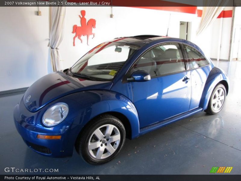 Laser Blue / Grey 2007 Volkswagen New Beetle 2.5 Coupe