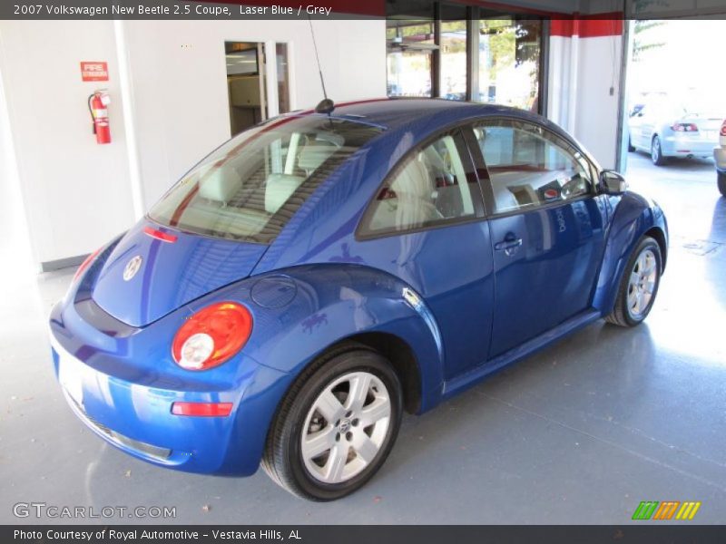 Laser Blue / Grey 2007 Volkswagen New Beetle 2.5 Coupe