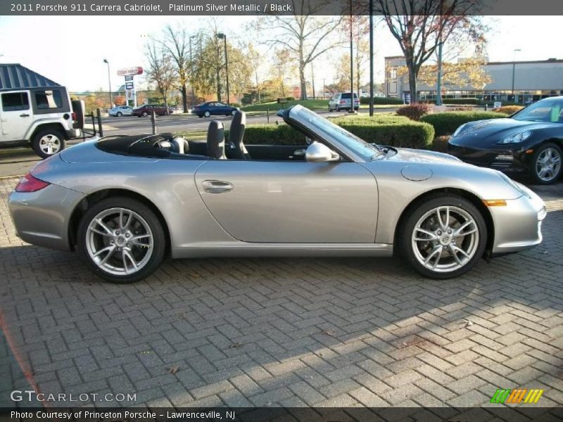  2011 911 Carrera Cabriolet Platinum Silver Metallic