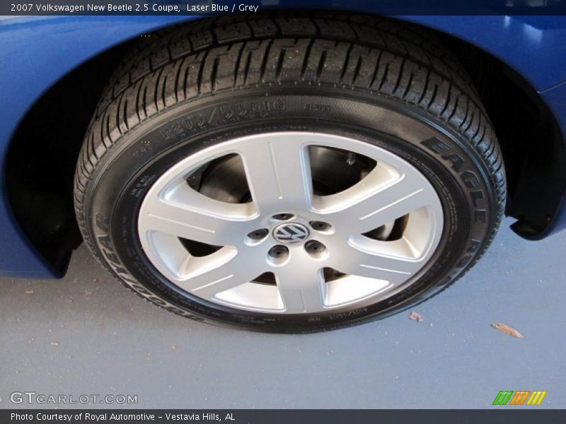 Laser Blue / Grey 2007 Volkswagen New Beetle 2.5 Coupe