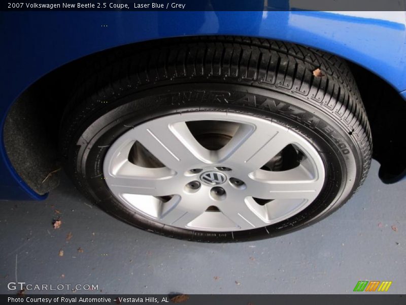 Laser Blue / Grey 2007 Volkswagen New Beetle 2.5 Coupe