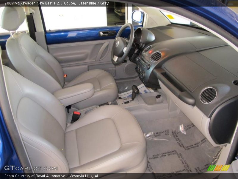 Laser Blue / Grey 2007 Volkswagen New Beetle 2.5 Coupe