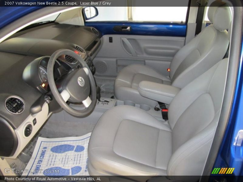 Laser Blue / Grey 2007 Volkswagen New Beetle 2.5 Coupe