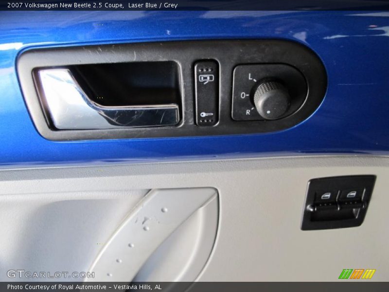 Laser Blue / Grey 2007 Volkswagen New Beetle 2.5 Coupe