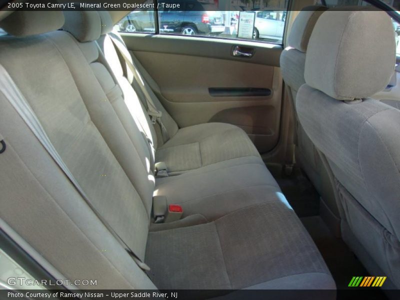 Mineral Green Opalescent / Taupe 2005 Toyota Camry LE