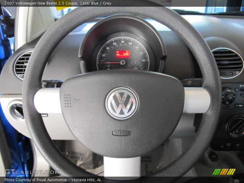 Laser Blue / Grey 2007 Volkswagen New Beetle 2.5 Coupe