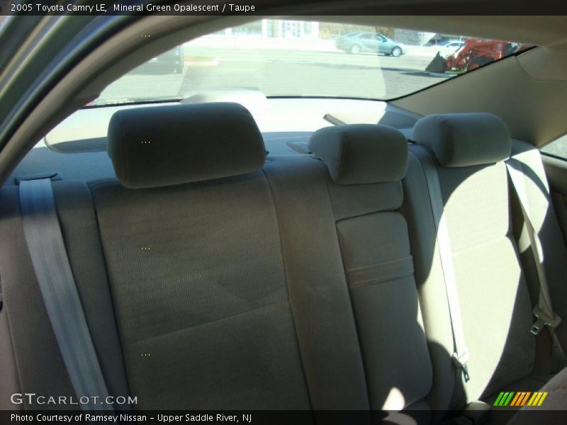 Mineral Green Opalescent / Taupe 2005 Toyota Camry LE
