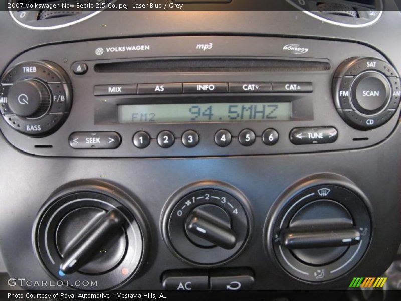 Laser Blue / Grey 2007 Volkswagen New Beetle 2.5 Coupe