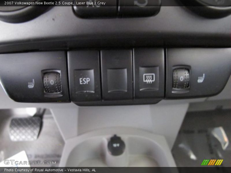 Laser Blue / Grey 2007 Volkswagen New Beetle 2.5 Coupe