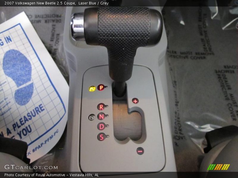 Laser Blue / Grey 2007 Volkswagen New Beetle 2.5 Coupe