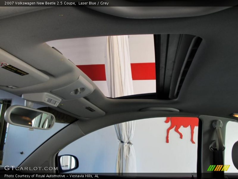 Laser Blue / Grey 2007 Volkswagen New Beetle 2.5 Coupe