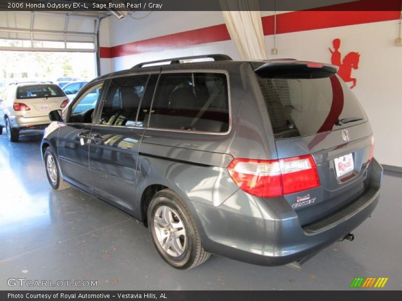 Sage Brush Pearl / Gray 2006 Honda Odyssey EX-L