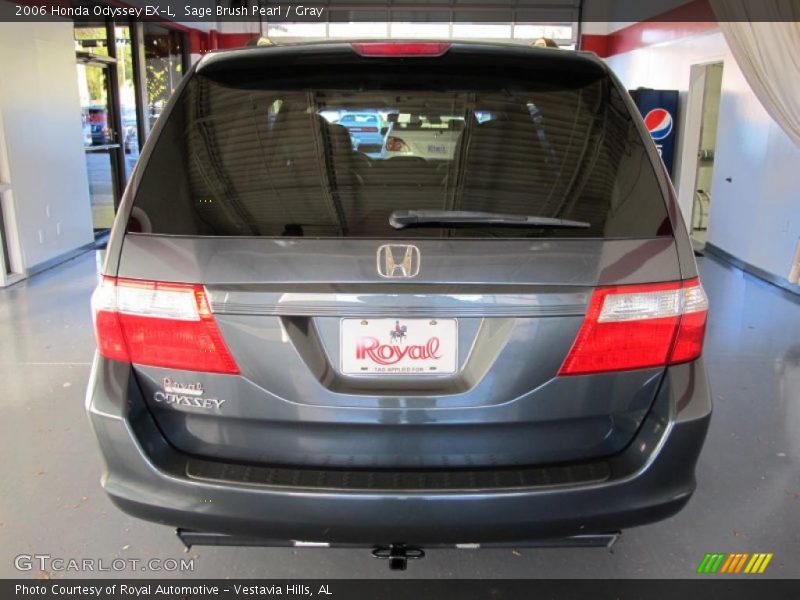 Sage Brush Pearl / Gray 2006 Honda Odyssey EX-L