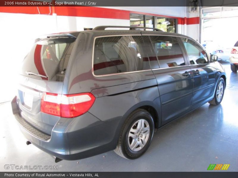 Sage Brush Pearl / Gray 2006 Honda Odyssey EX-L