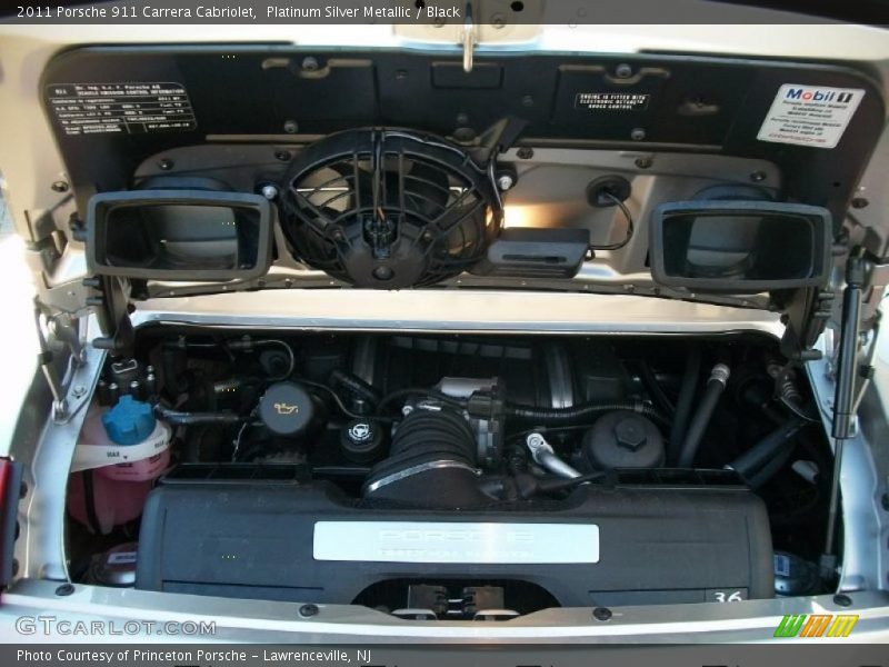  2011 911 Carrera Cabriolet Engine - 3.6 Liter DFI DOHC 24-Valve VarioCam Flat 6 Cylinder
