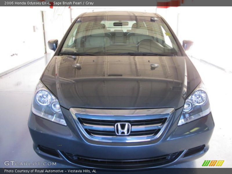 Sage Brush Pearl / Gray 2006 Honda Odyssey EX-L