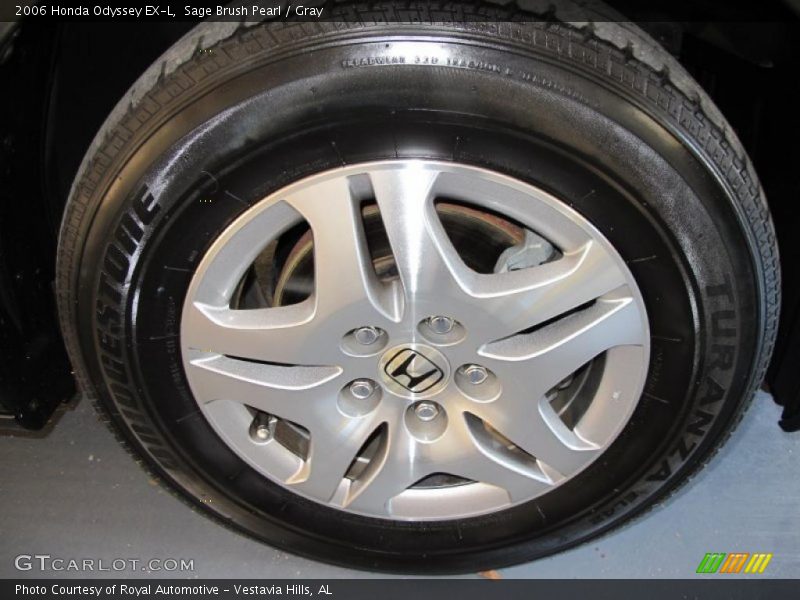 Sage Brush Pearl / Gray 2006 Honda Odyssey EX-L