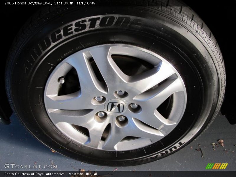 Sage Brush Pearl / Gray 2006 Honda Odyssey EX-L