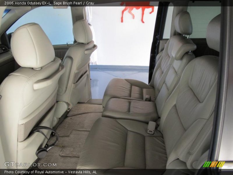 Sage Brush Pearl / Gray 2006 Honda Odyssey EX-L