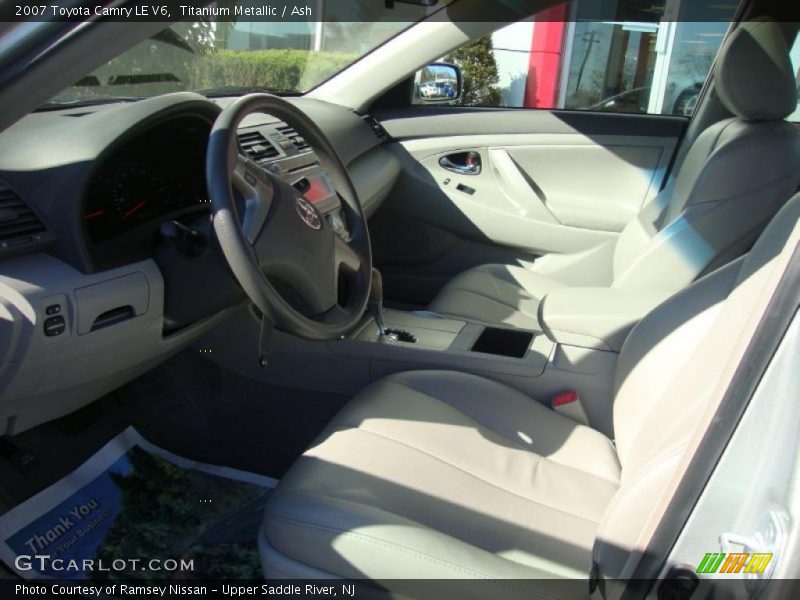 Titanium Metallic / Ash 2007 Toyota Camry LE V6