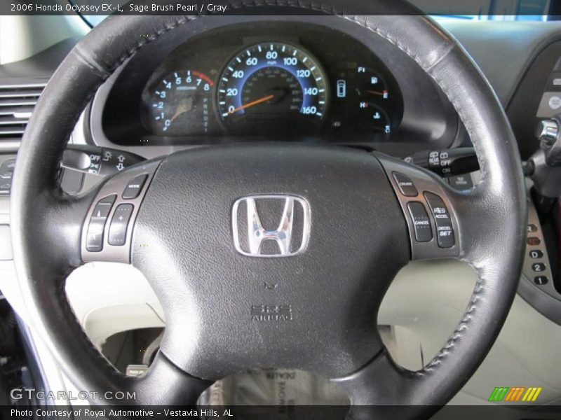 Sage Brush Pearl / Gray 2006 Honda Odyssey EX-L