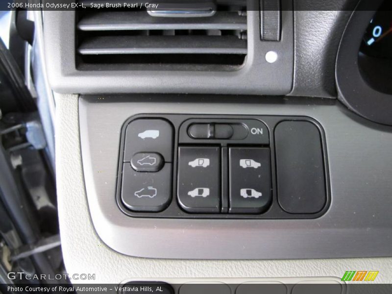 Sage Brush Pearl / Gray 2006 Honda Odyssey EX-L