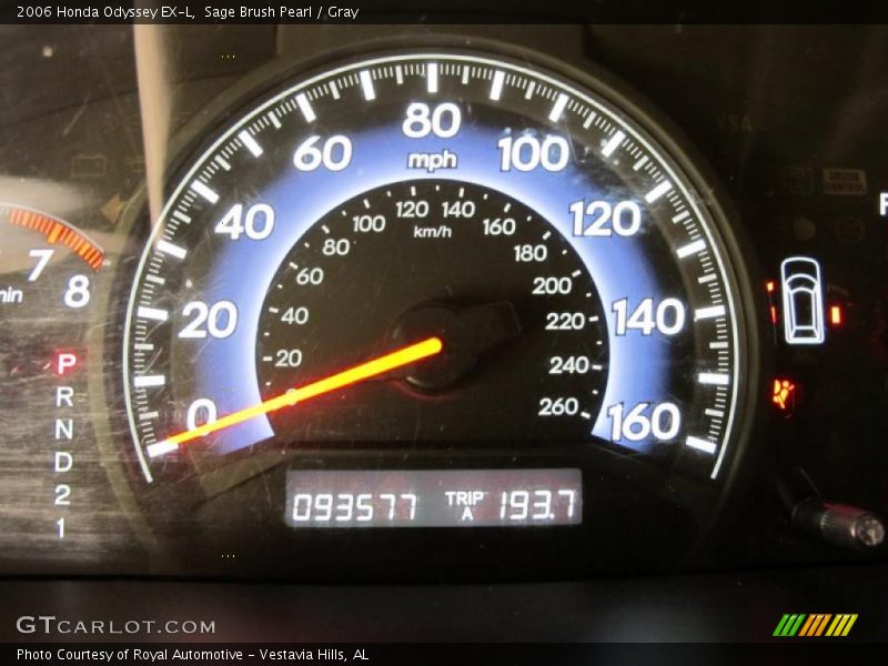 Sage Brush Pearl / Gray 2006 Honda Odyssey EX-L