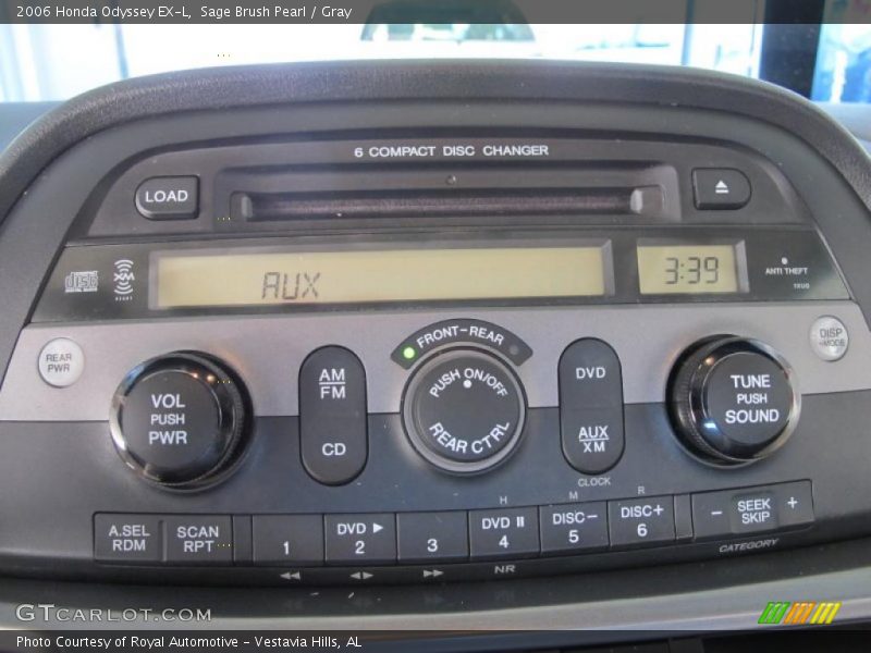 Sage Brush Pearl / Gray 2006 Honda Odyssey EX-L