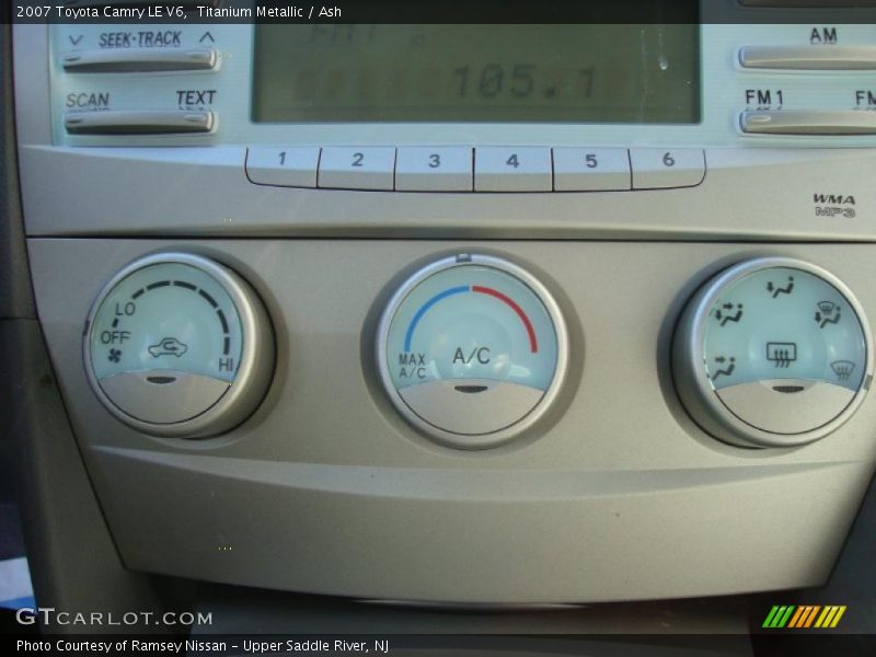 Titanium Metallic / Ash 2007 Toyota Camry LE V6