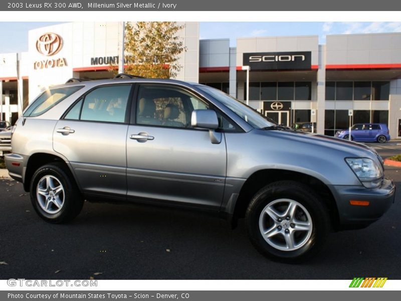 Millenium Silver Metallic / Ivory 2003 Lexus RX 300 AWD