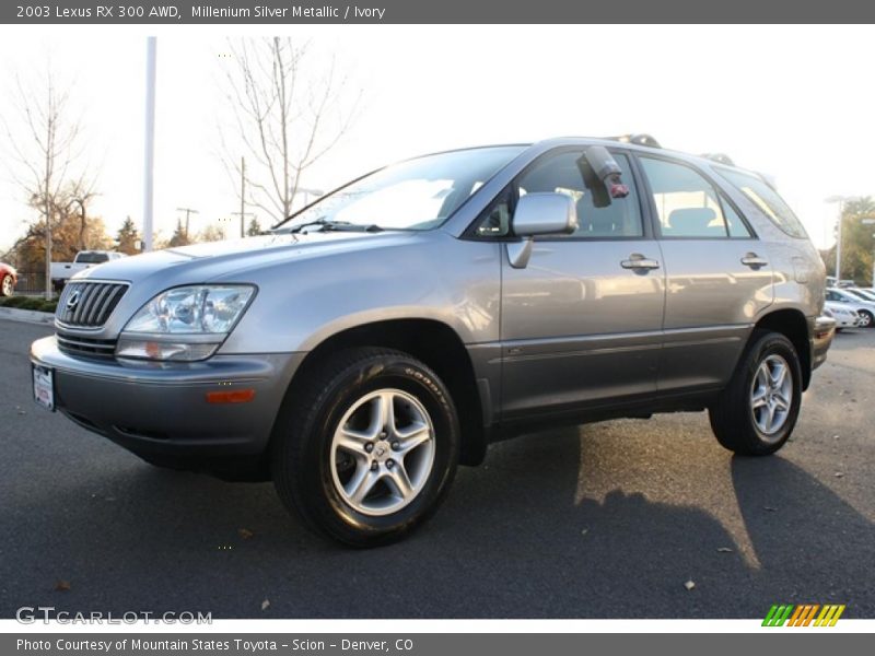 Millenium Silver Metallic / Ivory 2003 Lexus RX 300 AWD
