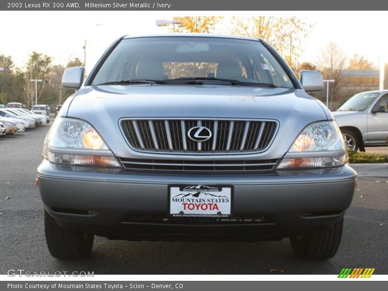 Millenium Silver Metallic / Ivory 2003 Lexus RX 300 AWD