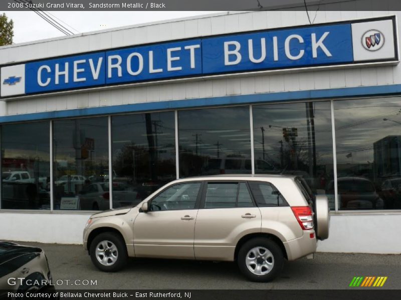 Sandstorm Metallic / Black 2008 Suzuki Grand Vitara