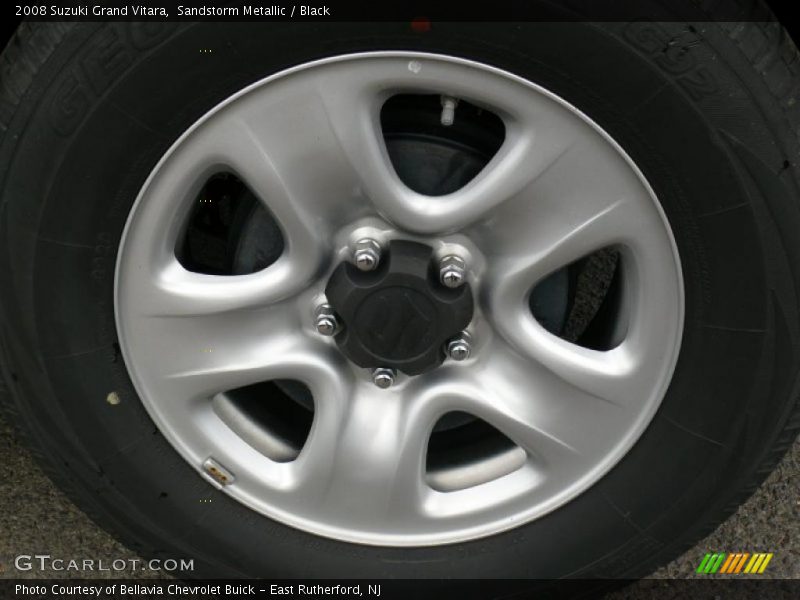 Sandstorm Metallic / Black 2008 Suzuki Grand Vitara