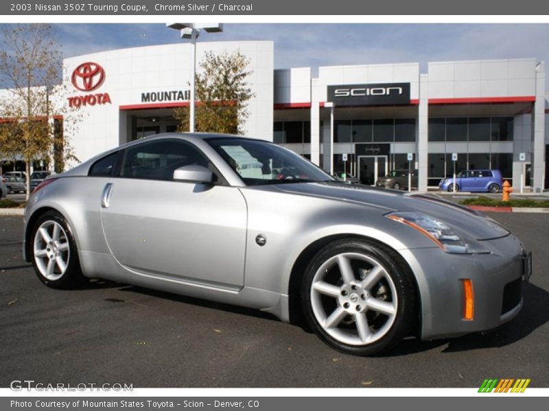 Chrome Silver / Charcoal 2003 Nissan 350Z Touring Coupe