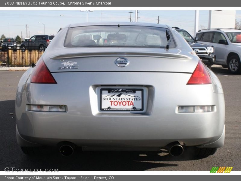 Chrome Silver / Charcoal 2003 Nissan 350Z Touring Coupe