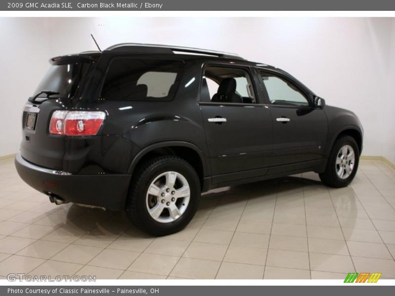 Carbon Black Metallic / Ebony 2009 GMC Acadia SLE