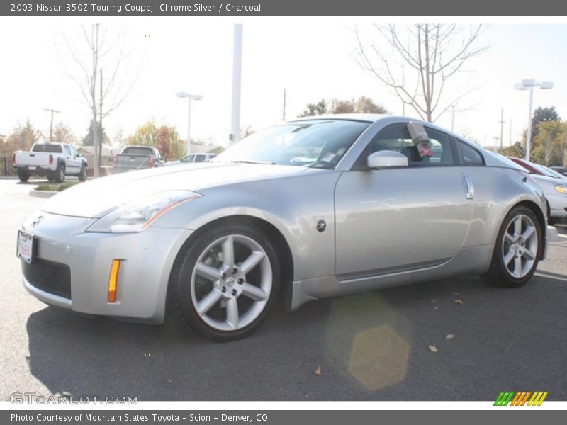 Chrome Silver / Charcoal 2003 Nissan 350Z Touring Coupe