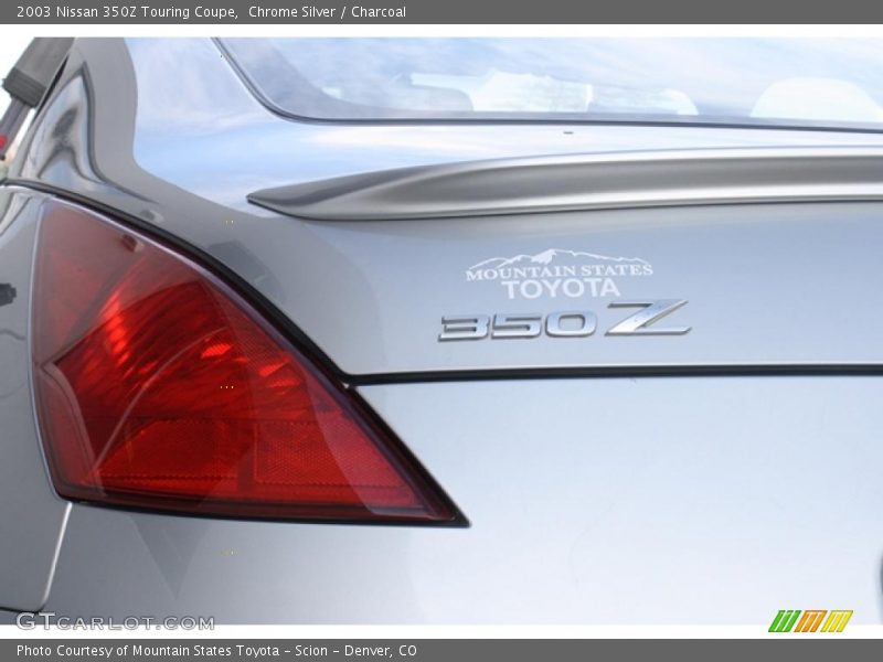 Chrome Silver / Charcoal 2003 Nissan 350Z Touring Coupe
