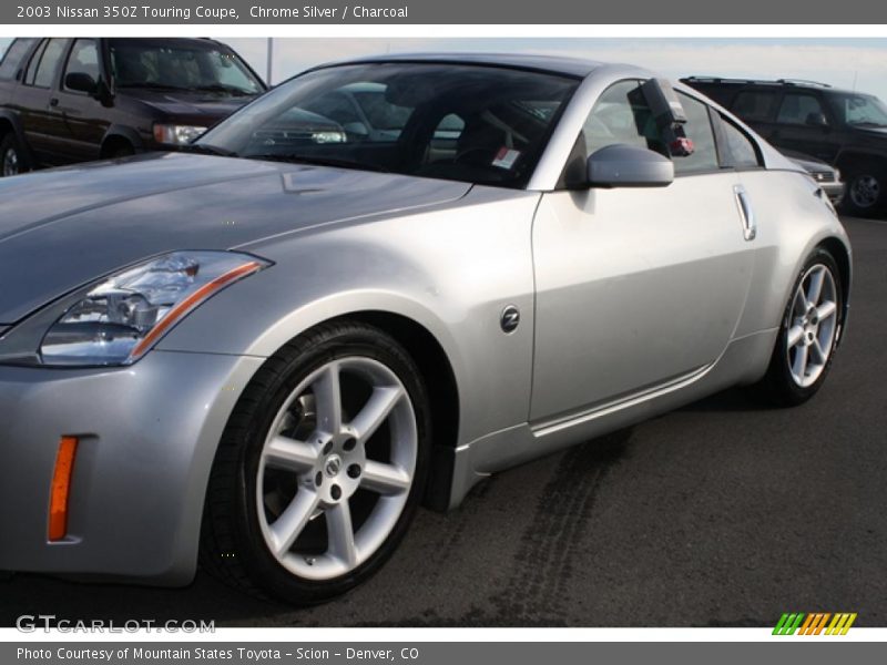 Chrome Silver / Charcoal 2003 Nissan 350Z Touring Coupe