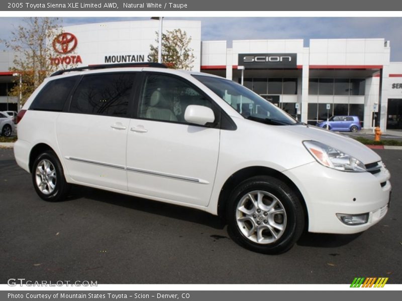Natural White / Taupe 2005 Toyota Sienna XLE Limited AWD