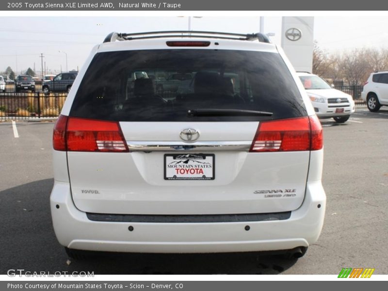 Natural White / Taupe 2005 Toyota Sienna XLE Limited AWD